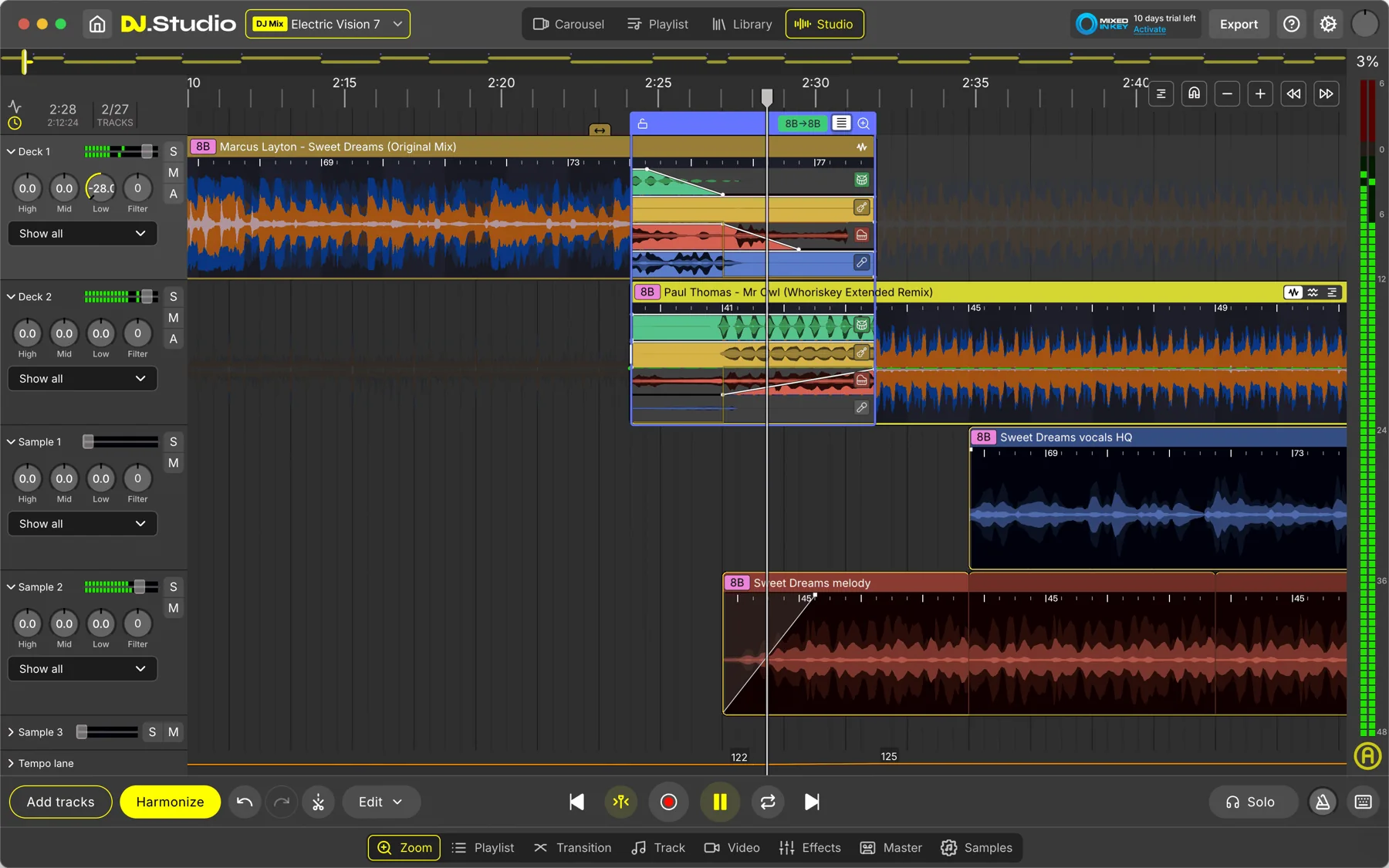 DJ.Studio Pro + Stems