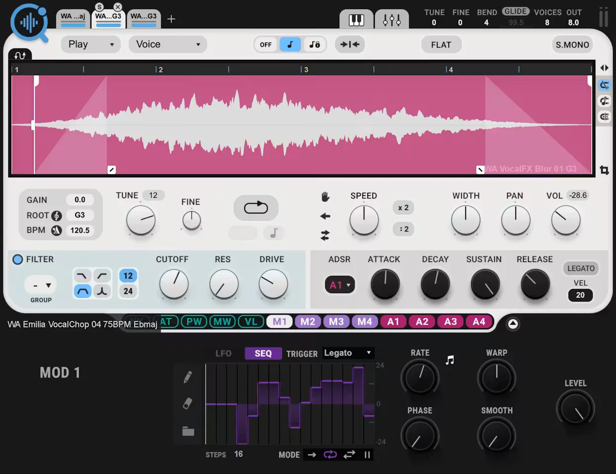 Sampler — CR8 Creative Sampler